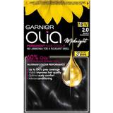 Ammonia Free Permanent Hair Dyes Garnier Olia Oil-Powered Permanent Hair Colour 2 Black Diamond