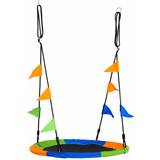 Playground OutSunny Round Multicoloured Saucer Swing