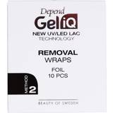 Depend Nail Polishes & Removers Depend Gel iQ Removal Wraps Foil 10-pack