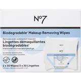 No7 Makeup Removers No7 Biodegradable Makeup Removing Wipes Dual Pack 60 Wipes