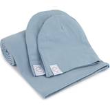 Ely's & Co. Jersey Cotton Swaddle Blankets with Baby Hat