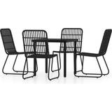 vidaXL 3099168 Patio Dining Set, 1 Table incl. 4 Chairs
