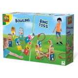 Wooden Toys Ring Toss SES Creative Bowling & Ring Toss