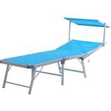 OutSunny Outdoor Lounger Fold 180