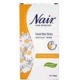 Nair Hair Removal Products Nair Camomile Facial Wax Strips 12-pack