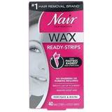 Nair Waxes Nair Wax Ready-Strips Face 40.0 ea 24-pack