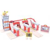 Wooden Toys Train Track Extensions Bigjigs Grand Central Station
