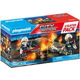 Cities Play Set Playmobil Starter Pack Fire Drill 70907