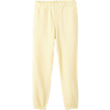 Sweatshirt pants - Yellow Trousers Name It Soft Elastic Waist Sweatpants - Double Cream (13198159)