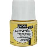 Pebeo Ceramic Paint - Light Yellow, 45 ml