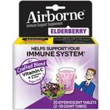 Effervescent Tablets Supplements Airborne Immune System Elderberry 20 pcs