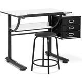 Fromm & Starck Furniture Fromm & Starck Star Desk with Stool Writing Desk 60x118cm