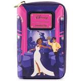 Loungefly Disney Princess and The Frog Tiana's Palace Zip Around Wallet - Blue