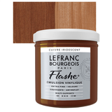 Lefranc & Bourgeois Flashe Matte Artist's Color, 125 ml Paint in Iridescent Copper Michaels Iridescent Copper 125 ml