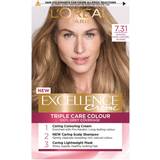 Colour Protection Permanent Hair Dyes L'Oréal Paris Excellence Creme #7.31 Natural Dark Caramel Blonde