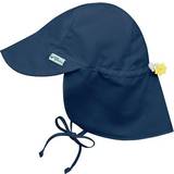 6-9M UV Hats Children's Clothing Green Sprouts Flap Sun Protection Hat - Navy