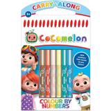 Sound Colouring Books The Works Cocomelon Colour By Numbers