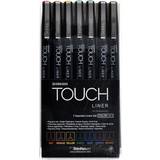 Touch Liner Sets set of 7 assorted 0.1 mm