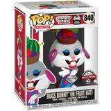 Bunnys Figurines Funko Pop! Animation Looney Tunes 80th Bugs Bunny in Fruit Hat Diamond Special Edition