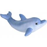Wild Republic Soft Toys Wild Republic Dolphin Teddy One Size Greyish Blue White