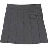 Pleated skirts - Polyester French Toast Youth Two Tab Skort - Heather Grey
