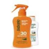 UVA Protection After Sun Babaria Aloe Vera Spray Spf30 200ml Vaporizador After Sun 100ml