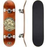 Brown Complete Skateboards Osprey SK8 We Trust 8.0"