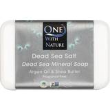 One With Nature Dead Sea Mineral Salt Soap with Argan Oil & Shea Butter 200g 200g