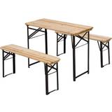 Picnic Tables OutSunny Picnic Table 840-022 Steel
