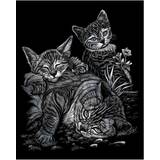 Royal & Langnickel brush silvfl-13 cat/kitten-foil engraving art