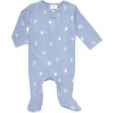 Zipper Jumpsuits Children's Clothing Aden + Anais Comfort Knit Footie - Blue Moon (AZOK10004)