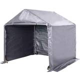 OutSunny Storage Tents OutSunny 2X2M Temporary Outdoor Waterproof Carport W/ Steel Frame Accessories