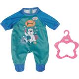 Baby Born Toys Baby Born Romper Blue Fits Dolls Up to 43cm