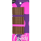 Brown Hair Pins Goody Bobby Pins 60-Pack