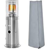 Patio Heaters & Accessories OutSunny Gas Patio Heater with Cover 10KW