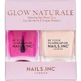 Long-lasting Gift Boxes & Sets Nails Inc Glow Naturale Glowing Nail Polish Duo 14ml 2-pack 2-pack