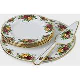 Multicoloured Plate Sets Royal Albert Old Country Roses Plate Sets 6pcs