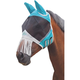 Polyester Grooming & Care Shires Fine Mesh Fly Mask With Nose Fringe