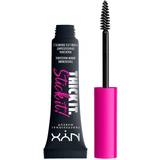 Eyebrow Gels NYX Thick It. Stick It! Thickening Brow Mascara #08 Black