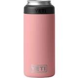 Yeti Rambler Colster Slim Sandstone Pink Bottle Cooler