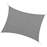 OutSunny Outdoor Equipment OutSunny Sun Shade Sail Charcoal Grey