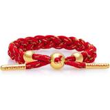 Rastaclat LNY Rat Braided Bracelet - Red/Gold