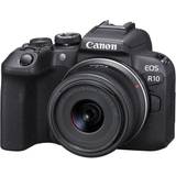 Secure Digital HC (SDHC) Digital Cameras Canon EOS R10 + RF-S 18-45mm F4.5-6.3 IS STM