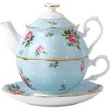 Royal Albert Teapots Royal Albert Polka Blue Tea for 1 Teapot 0.49L