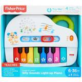Fisher Price Toy Pianos Fisher Price Laugh & Learn Silly Sounds Light up Piano