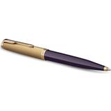 Ballpoint Pens Parker 51 Deluxe Plum and Gold Ballpoint Pen