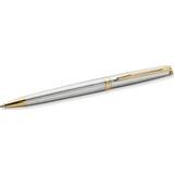 Waterman Hemisphere Gold Trim Stainless Steel Ball Pen, none