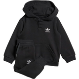 0-1M Tracksuits Children's Clothing adidas Infant Adicolor Hoodie Set - Black (HK7454)