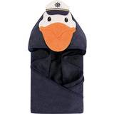 Hudson Animal Face Hooded Towel Captain Pelican
