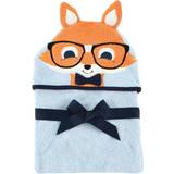 Hudson Animal Face Hooded Towel Nerdy Fox